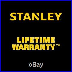 Stanley Mechanics Tool Set Laser Etched SAE/Metric Black Chrome (99-Piece)