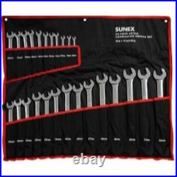 Sunex 9917mpra Fully Polished Metric Combination Wrench Set New