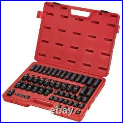 Sunex Tools 3351 3/8 Drive 51 Piece Metric Imp Socket Set