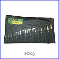 TY19977 John Deere OEM Metric Full-Polished Wrench Set 20 Pieces