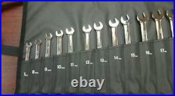 TY19977 John Deere OEM Metric Full-Polished Wrench Set 20 Pieces