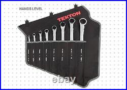 Tekton WBE23508 8 Pc 45-Degree Offset Box End Wrench Set