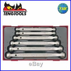 Teng 6pc Metric Double Flex Wrenches TT6506 Tool Control System