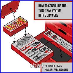Teng Tools TEX2032 7 Piece Metric Combination Wrench Set in EVA Tray