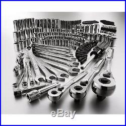 Tool Set Kit 165 Piece Mechanics Metric Professional Ratchet Wrench Socket New