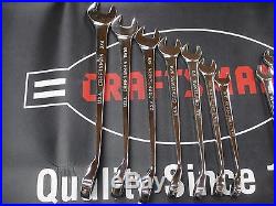 USA Craftsman 14 Piece Cross Force SAE & Metric Reversible Ratcheting Wrench Set