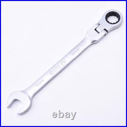 US Spanner Combination Tool Set Flexible Head Ratchet Gear Wrench Tools 8-24MM//