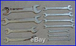 Unused snap on tools usa 11pc slimline low torque 6mm 36mm spanner wrench set