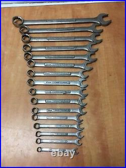 Vintage Craftsman USA 16 Piece Metric Combination Wrench Set 9mm to 30mm VA