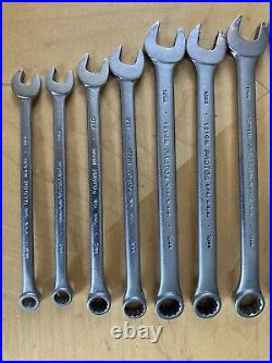 Vintage Proto Professional S Combination Wrench Set Lot of 11 MM Metric USA
