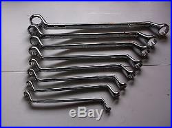 Wurth Vintage Offset Box Wrench Set Metric 8 Pieces