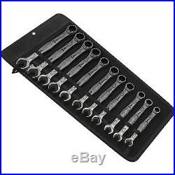 Wera 020013 Joker Metric Ratcheting Combination Wrench Set, 11-Pieces