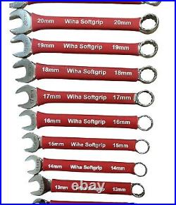 Wiha 15pc Metric SoftGrip Combination Wrench Set, 8mm 24mm 50087 FREE SHIPPING