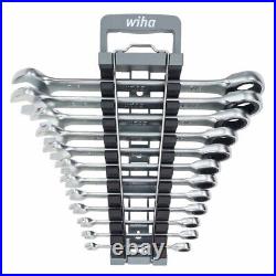 Wiha 30394 12 Piece Combination Ratchet Wrench Set SAE