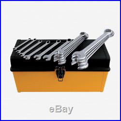 Wiha (Heyco) 40096 15 Piece Metric Combination Wrench Tool Box Set