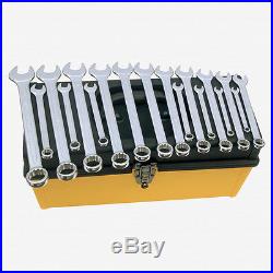 Wiha (Heyco) 40098 18 Piece Metric Combination Wrench Tool Box Set