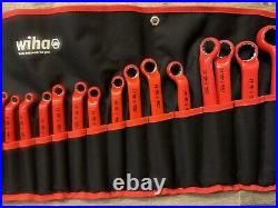Wiha Tools 21093 Insulated Deep Offset Wrench Set 16 Pc- Metric New