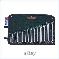 Wright Tool 752 Combination Wrench 7-22MM Set 15 Pc