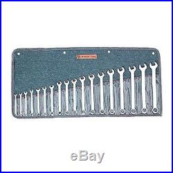 Wright Tool 758 Metric Combination Wrench Set, 7mm 24mm (18-Piece), New, Free