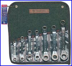 Wright Tool 9446 7 Pc. Ratcheting Box Wrench Set 7mm 21mm (7-Piece)