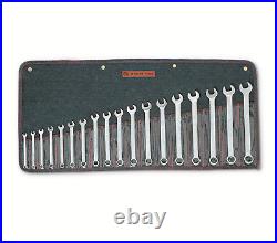 Wright Tool WRIGHTGRIP 2.0 12 Point Combination Wrench Set 18 Pieces Metric 758