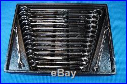 X-NICE Snap-on 15 Pc METRIC Wrench Set 8-22 mm