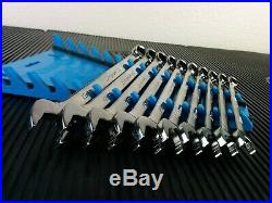 #af781 NEW! 2018/19 Snap-On USA SOEXM710 Flank PLUS Metric 10-19mm Wrench Set