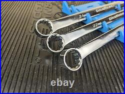 #bb719 GearWrench 21mm 22mm 24mm Metric XL Flex Head Ratcheting Wrench Set